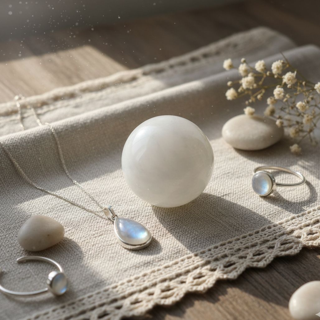 La Pierre de Lune : Le bijou d'intuition et de féminité