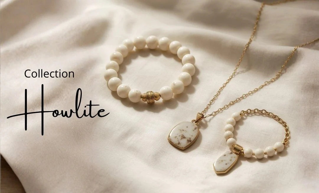 Collection de Bijoux en Howlite