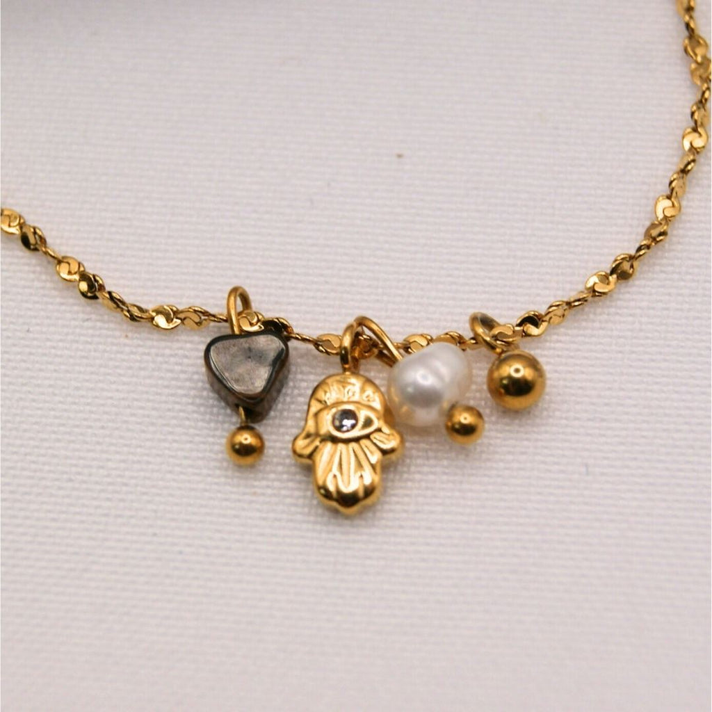 Bracelet CLEMATITE - Oeil de Tigre