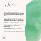fiche d'informations bienfaits et vertus pierre d'aventurine