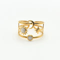 Bague - LUNA Blanche