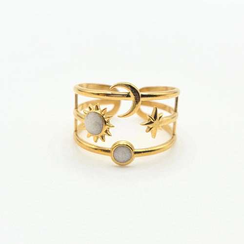 Bague - LUNA Blanche