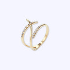 Bague Amy Dorée