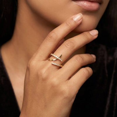 Bague Amy Dorée