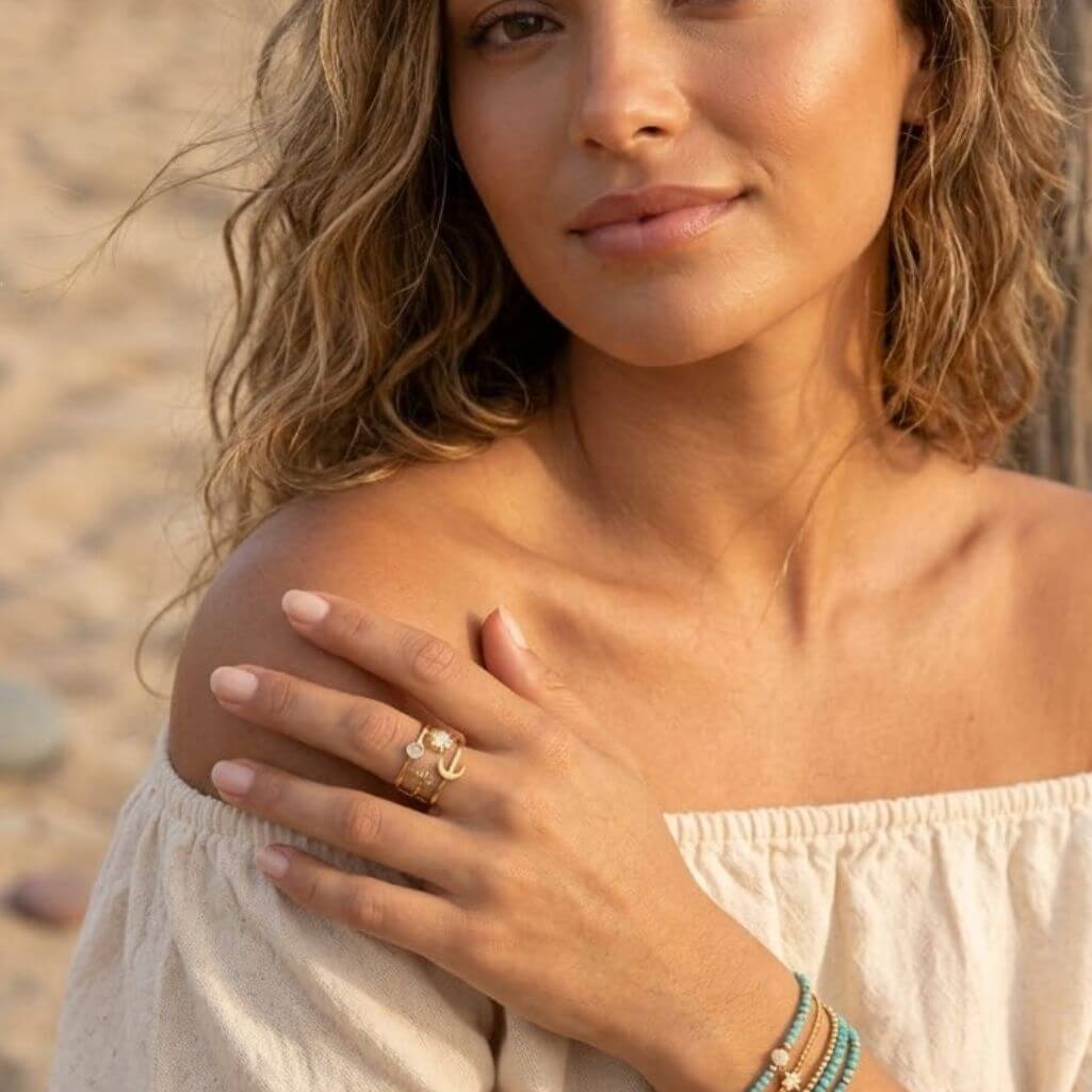 Bague LUNA Blanche