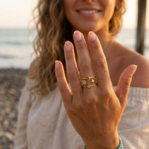 Bague LUNA Blanche