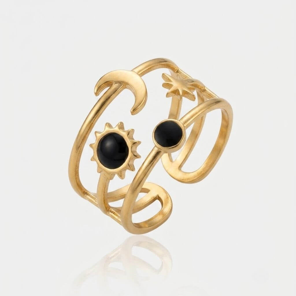 Bague - LUNA Noire