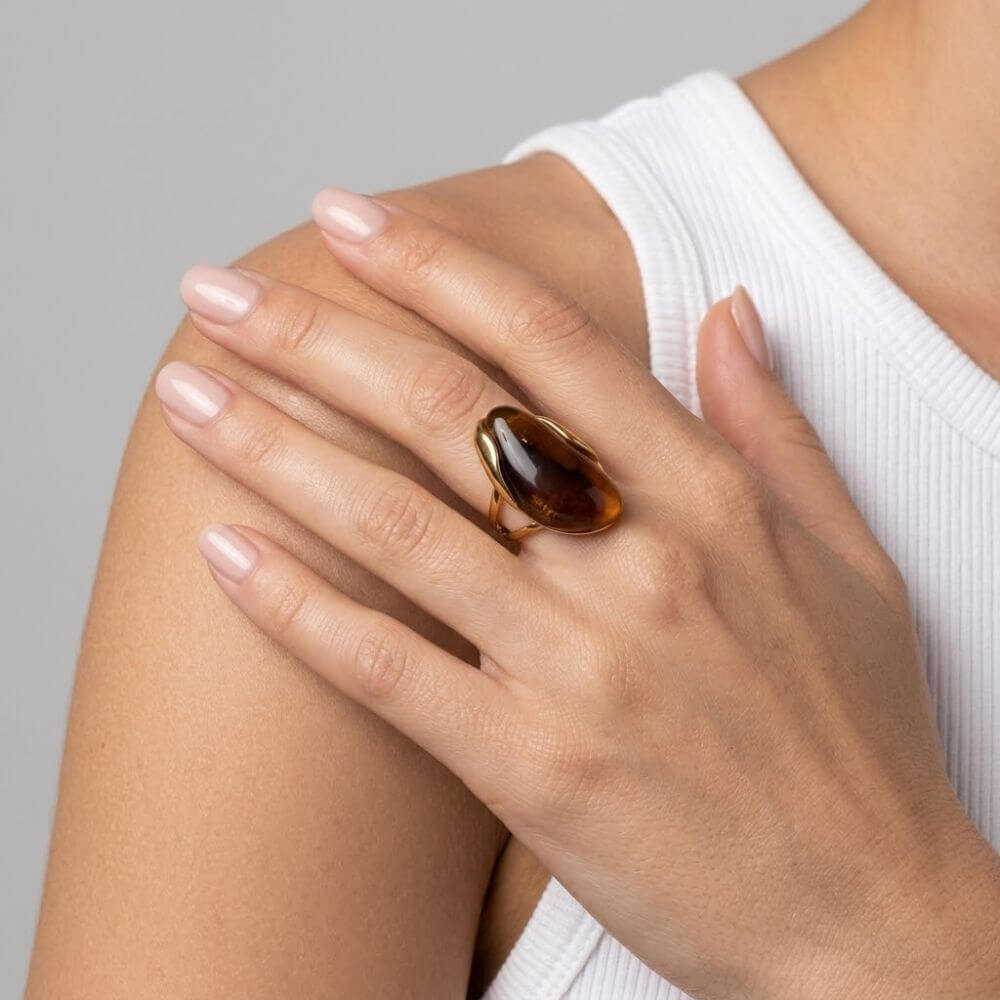 Bague Maddie Ambre