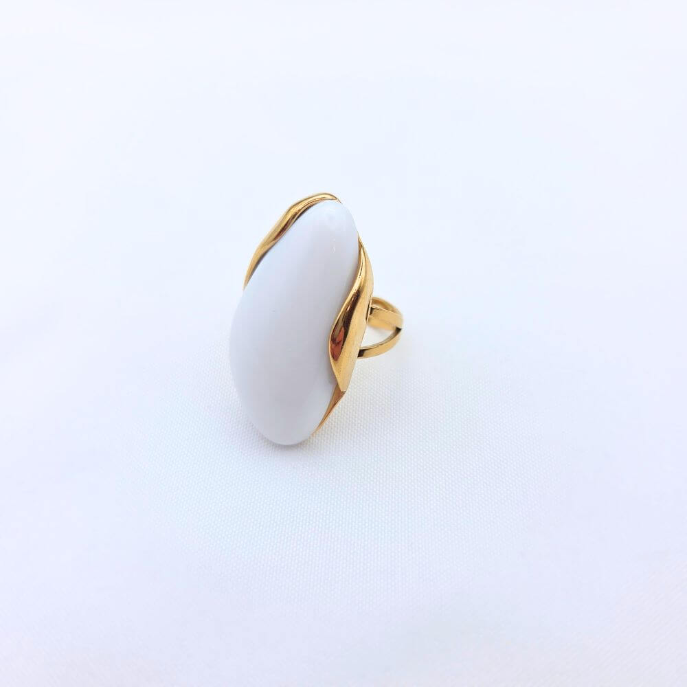 Bague Maddie Blanche