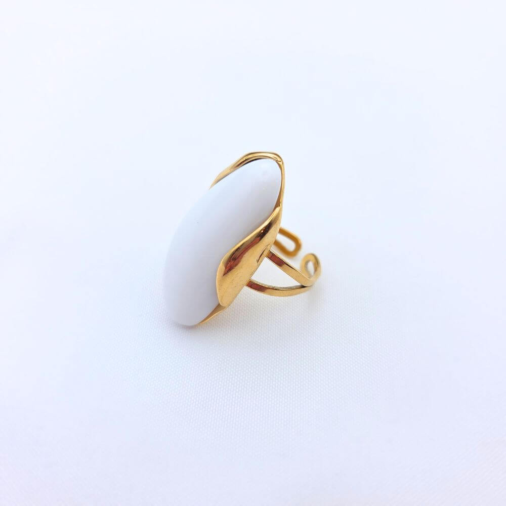Bague Maddie Blanche