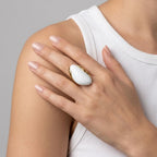 Bague Maddie Blanche