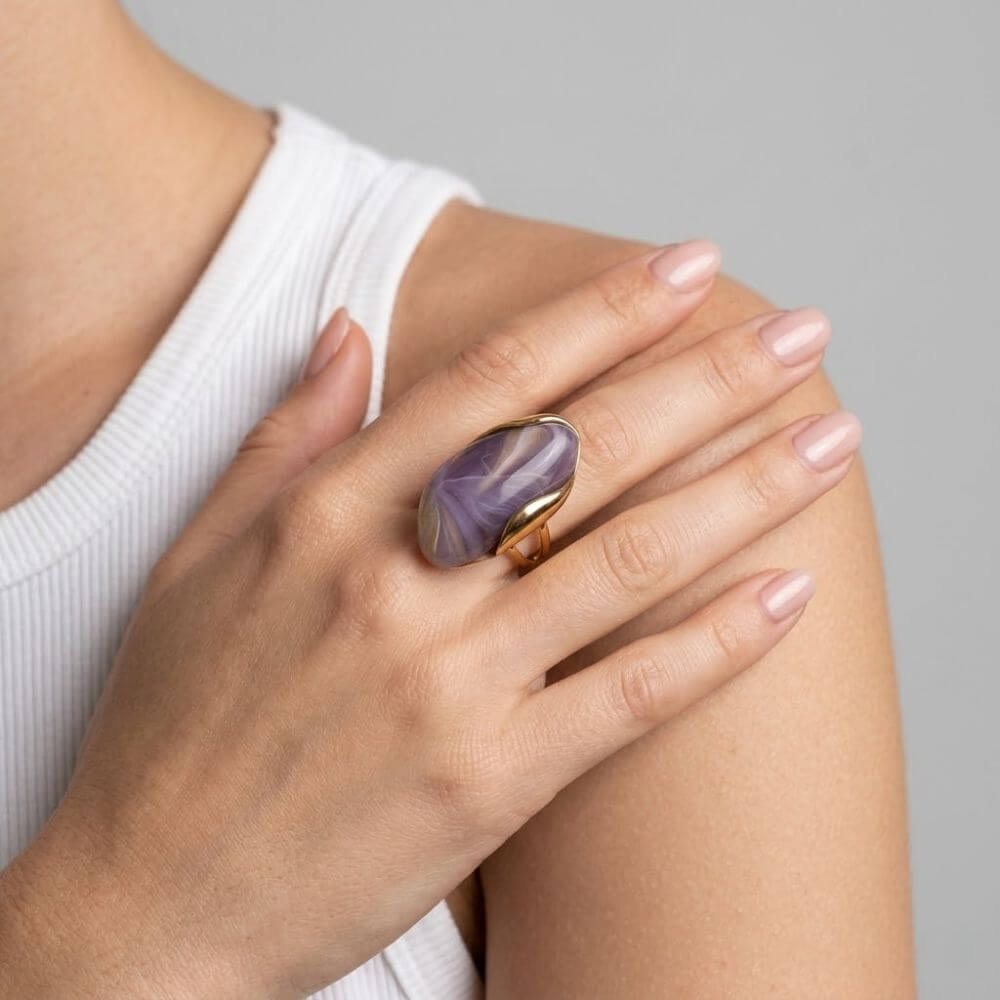 Bague Maddie Violette