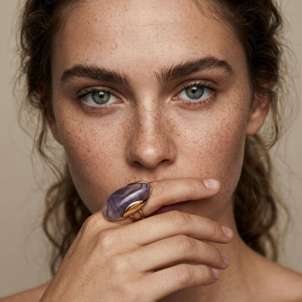 Bague Maddie Violette