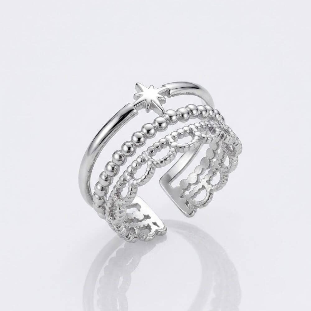 Bague Meryl Argentée