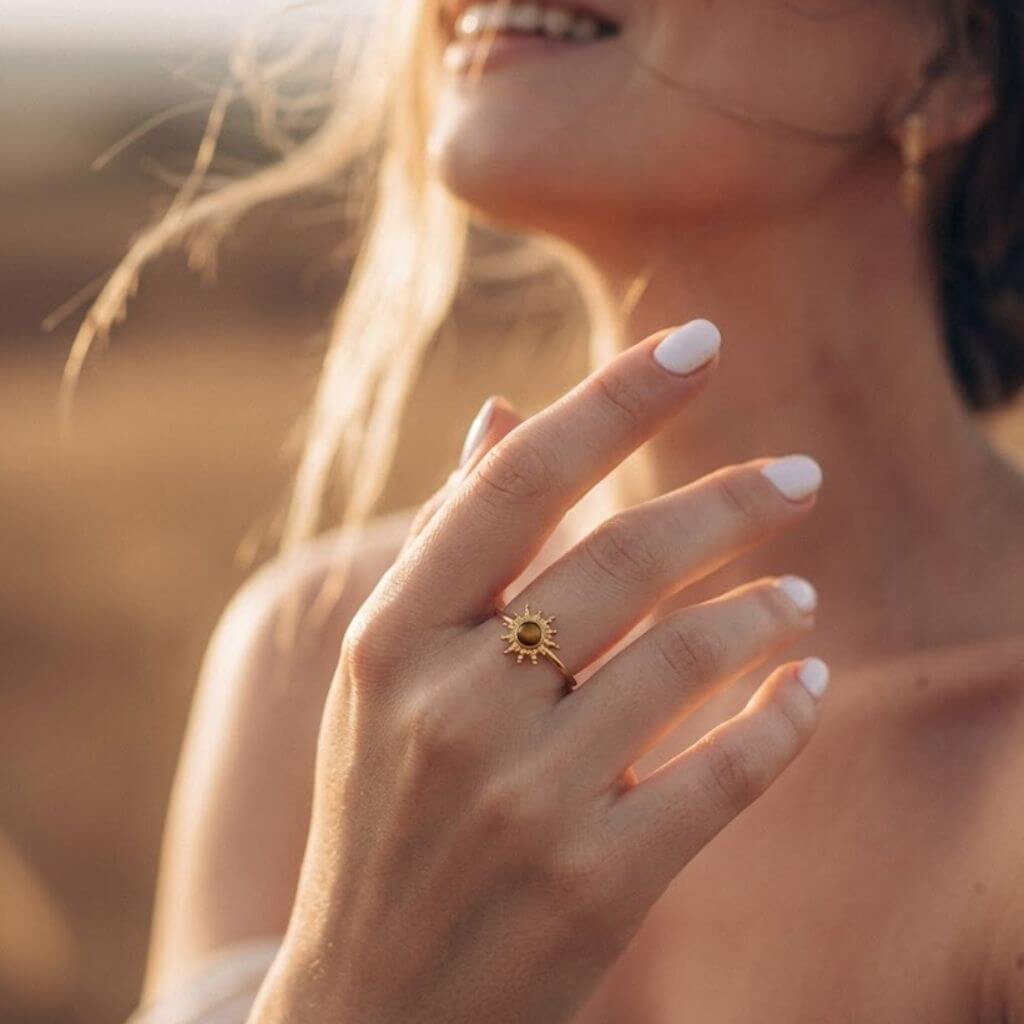 Bague NOVA - Oeil de Tigre