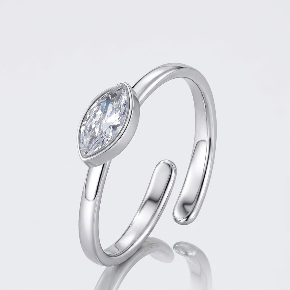 Bague - GRACE Argentée