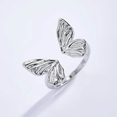 Bague - Mariposa Argentée
