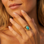 Bague - Stella Jade Turquoise