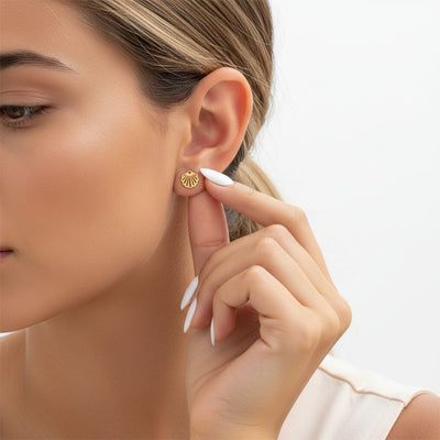 Boucles d'oreilles COQUILLAGE