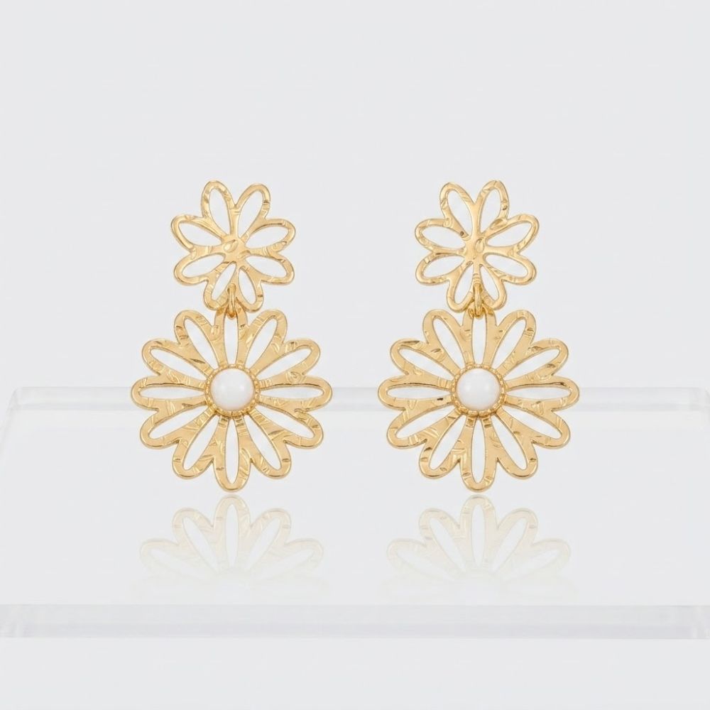 Boucles - IRIS Blanche