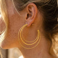 Boucles - ORIANA Dorées