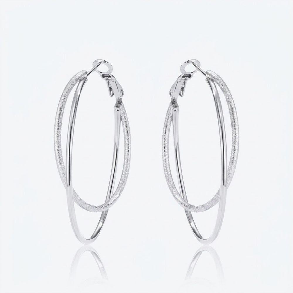 Boucles - ROSALIE Argentées