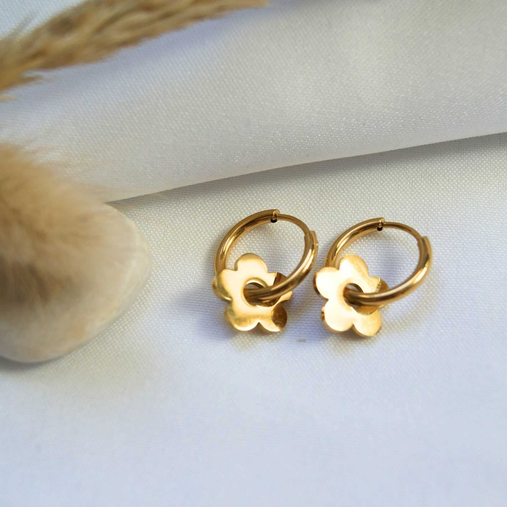 Boucles d'oreilles AUBEPINE