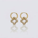 Boucles d'Oreilles FLORINE Dorées