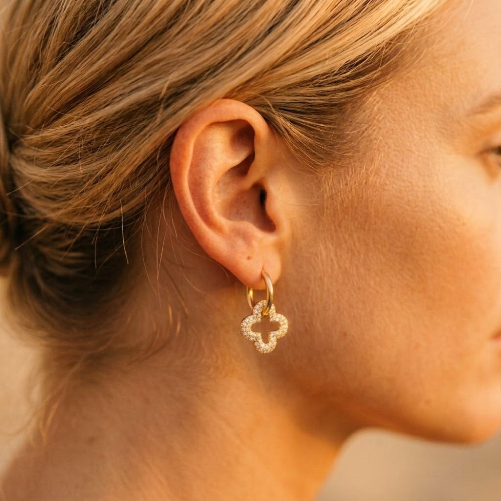 Boucles - FLORINE Dorées
