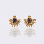 Boucles d'Oreilles AURORA Oeil de Tigre