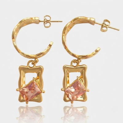Boucles - INÈS Rose Dorées