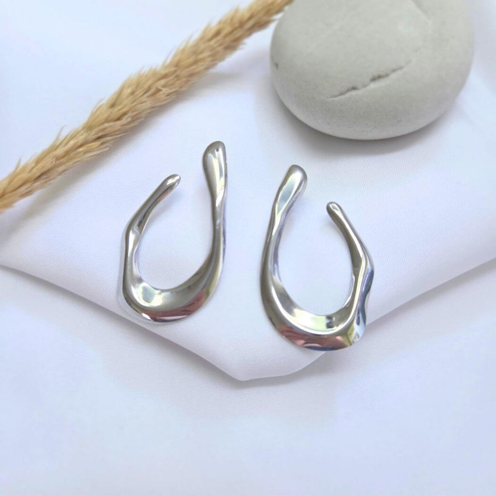Boucles d'Oreilles LOLA Argentées