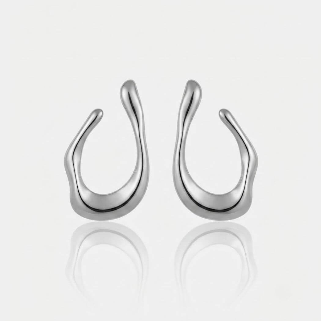 Boucles d'Oreilles LOLA Argentées