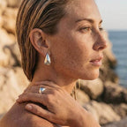 Boucles d'Oreilles Ora Argentées