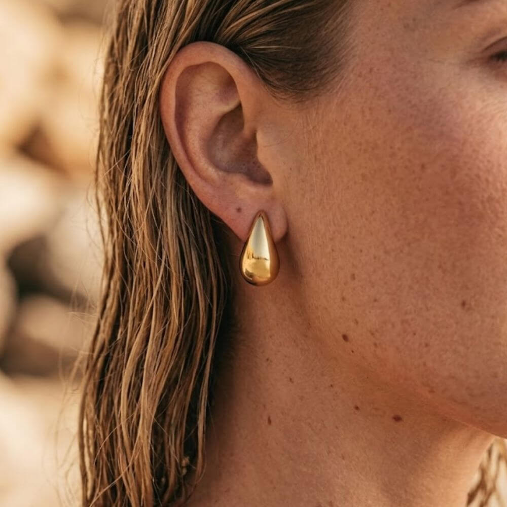 Boucles d'Oreilles Ora Dorées