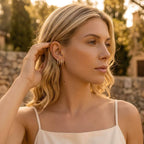 Boucles d'Oreilles RAYA Dorées