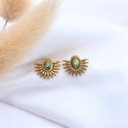 Boucles d'Oreilles AURORA Turquoise Africaine