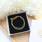 Bracelet - AMANDINE Doré
