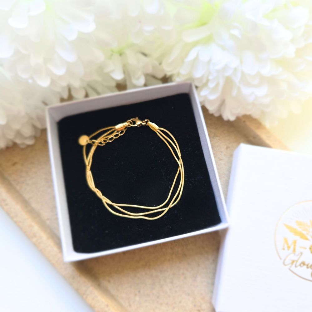 Bracelet - AMANDINE Doré