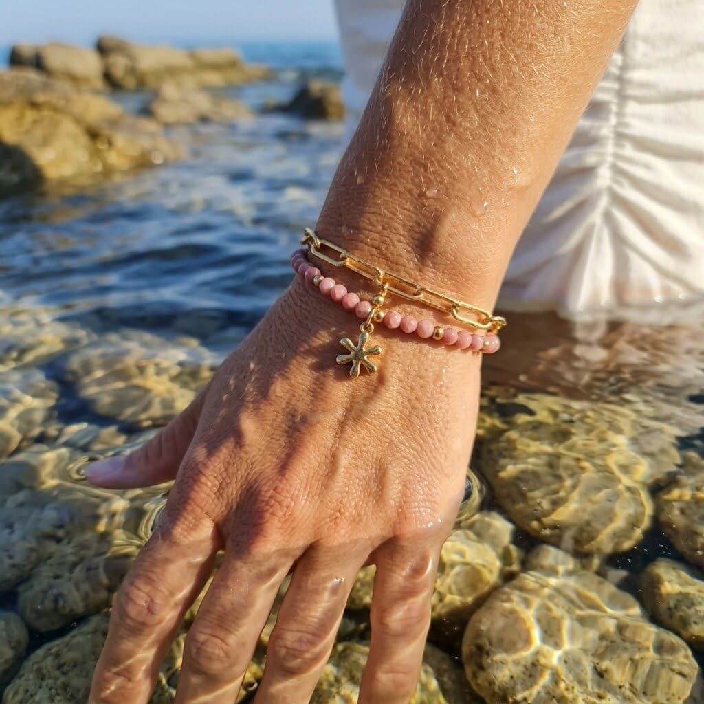 Bracelet BELLA - Rhodonite