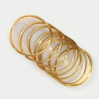 Bracelet - Jonc bouddhiste fin doré