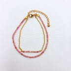 Bracelet Lucy en Rhodonite