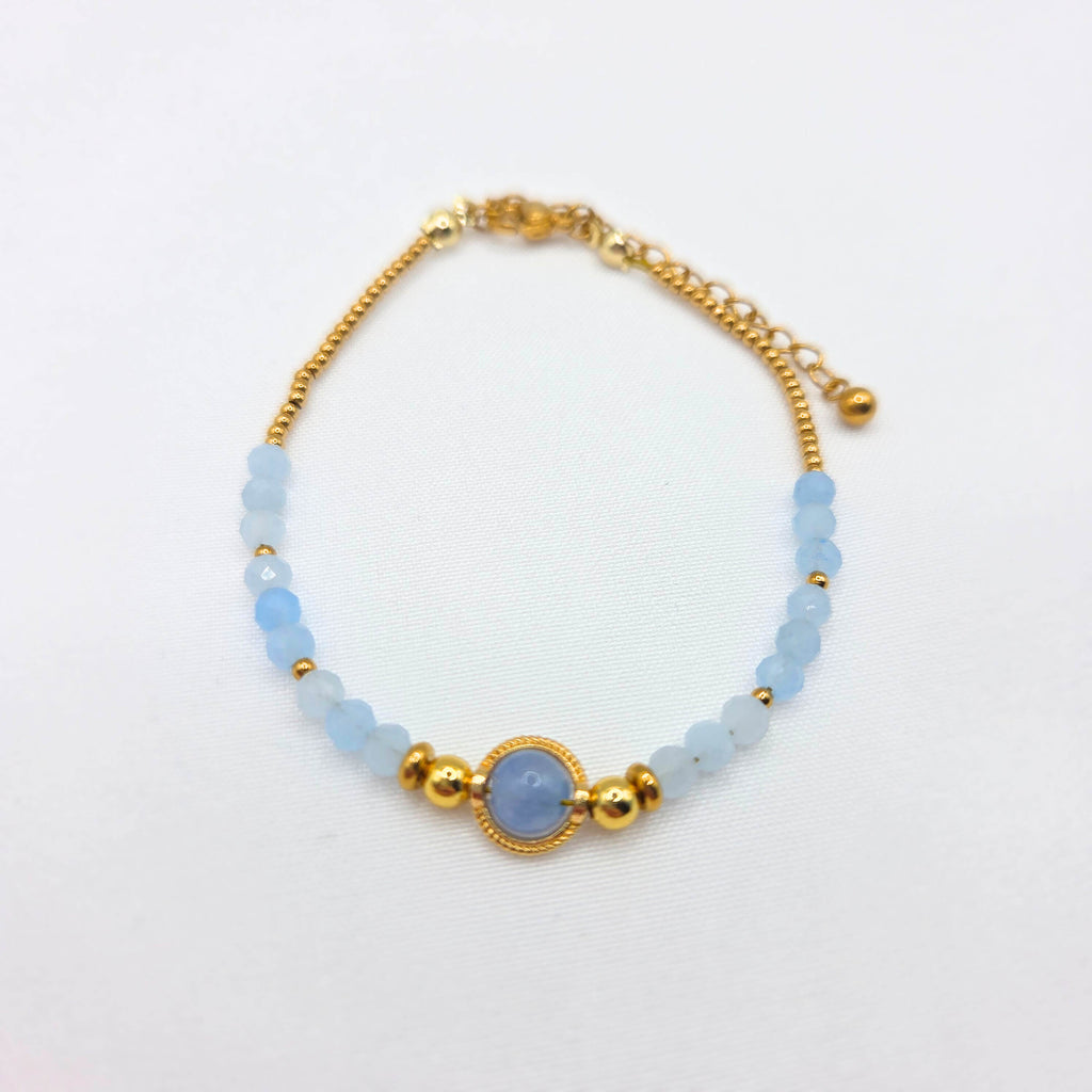 Bracelet Ondine en Aigue Marine