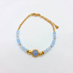 Bracelet Ondine en Aigue Marine