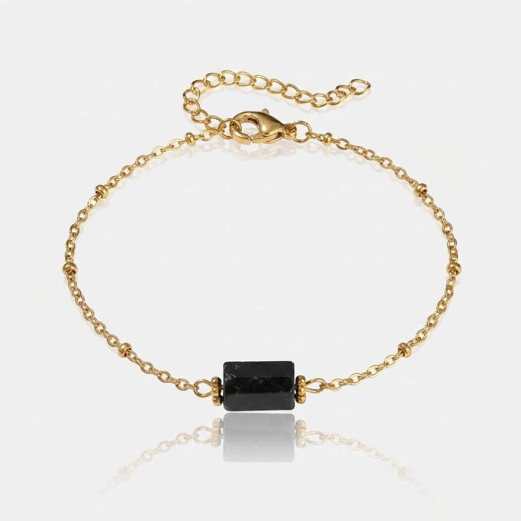 Bracelet PRISMA — Tourmaline Noire