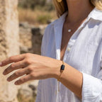 Bracelet PRISMA — Tourmaline Noire