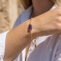 Bracelet PRISMA — Améthyste