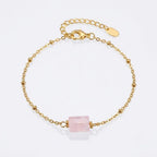 Bracelet PRISMA — Quartz Rose