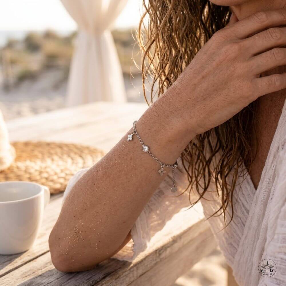 Bracelet Swann Argenté