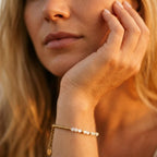 Bracelet - GALANTHUS Jade blanche
